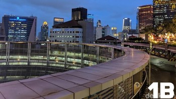 Lalu bandingkan dengan 1B. Nah manakah foto yang dipotret dari Oppo R17 Pro, foto 1A atau 1B?  Foto: Adi Fida Rahman/detikINET