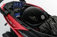 Bagasi Yamaha FreeGo mampu menampung banyak barang