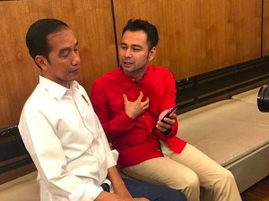 Ngevlog, Raffi Ahmad Beberkan Rahasia Jokowi