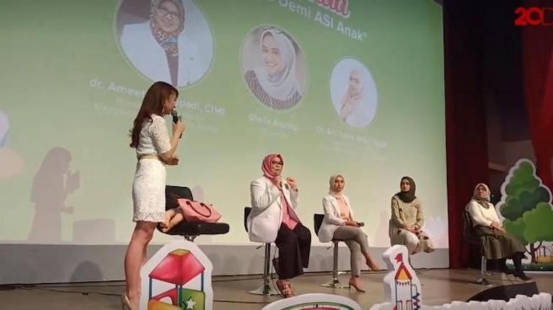 Seminar kesehatan Asifit dan HaiBunda/ Foto: 20Detik Seminar kesehatan Asifit dan HaiBunda/ Foto: 20Detik