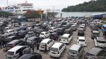 Libur Nataru, Merak Dipadati Kendaraan