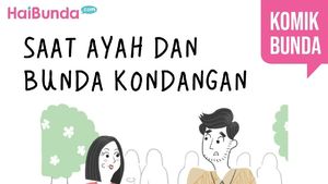 Saat Ayah dan Bunda Kondangan