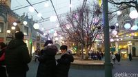 Suasana Everland jelang malam hari (Randy/detikTravel)
