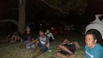 Penampakan Tsunami di Pantai Carita Anyer