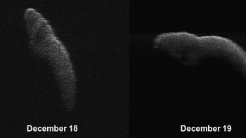 Panjang asteroid ini mencapai 1,6 kilometer. Foto: NASA