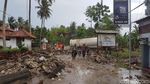 Diterjang Tsunami, Begini Potret Kerusakan di Pantai Anyer Pagi Ini