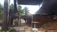 Begini kondisi panggung yang jadi saksi bisu terjangan tsunami