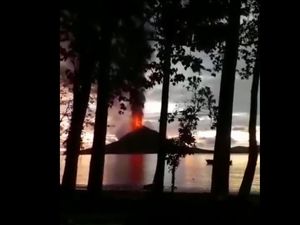 Geliat Gunung Anak Krakatau Sebelum Tsunami Menerjang