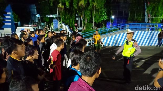Razia Balap Liar di Kediri, Sejumlah Pebalap Diamuk Warga