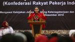 Rieke Diah Pitaloka Pimpin Rapat Akbar Ribuan Buruh