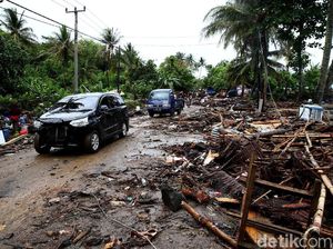 Di Serang, 11 Orang Tewas Akibat Tsunami Selat Sunda