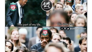 Fans Liverpool bakal kian senang karena di saat bersamaan, Chelsea yang juga meramaikan persaingan di papan atas pun turut menelan kekalahan. (Foto: Internet/Twitter)