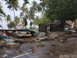 Tsunami Anyer-Lampung, Pemerintah Beri Bantuan Rp 1 M