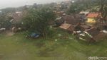 Dari Udara, Ini Penampakan Wilayah Carita Terdampak Tsunami