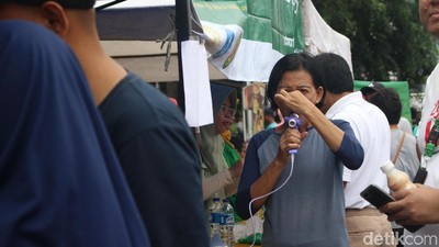 Sehatkah Paru-Paru Kamu? Cek Gratis di CFD Sudirman Dibanjiri Warga