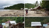 Pantai Minang Rua di Kecamatan Bakauheni yang juga tersapu tsunami (dok Kemenpar) 