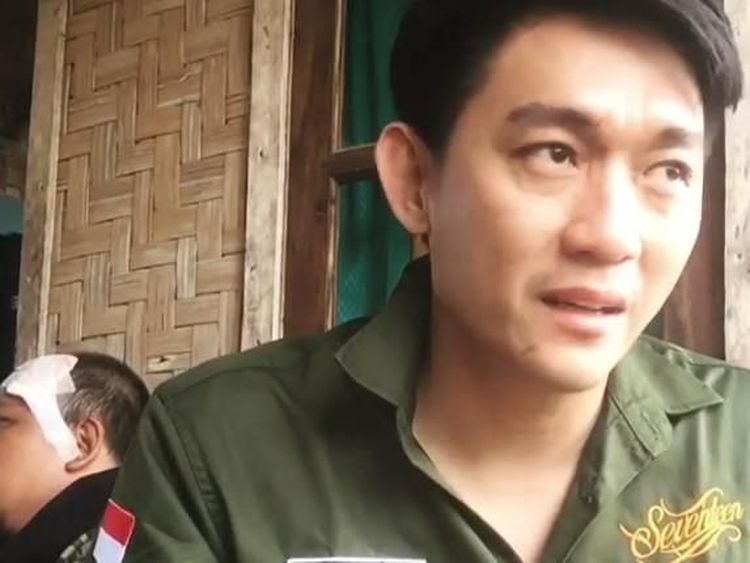 Penampakan Ifan Seventeen Usai Tergulung Tsunami Anyer