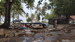 Diterjang Tsunami, Begini Potret Kerusakan di Pantai Anyer Pagi Ini