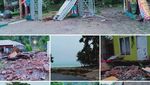 Foto: Tempat Wisata & Penginapan di Lampung Selatan Hancur Disapu Tsunami