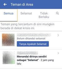 Tsunami Selat Sunda, Cek Kondisi Temanmu via Facebook