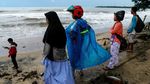 Kondisi Pantai Carita 2 Hari Pasca Tsunami