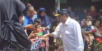 Kunjungi Pengungsi di Pandeglang, Menhub Sampaikan Pesan Jokowi