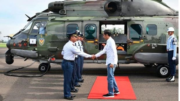 Tiba di Banten, Jokowi Cek Kondisi Usai Tsunami Selat Sunda