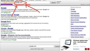 Cara si ayah untuk terhubung ke internet, ketik Google.com di mesin pencarian. Foto: imgur via Bored Panda