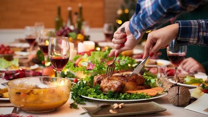 makan malam Natal