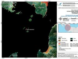 Citra Satelit Potensi Daerah Terdampak Tsunami Selat Sunda
