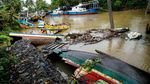 Kondisi Pantai Carita 2 Hari Pasca Tsunami