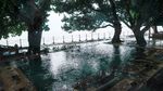 Kondisi Pantai Carita 2 Hari Pasca Tsunami