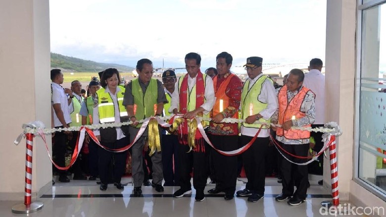 Jokowi Resmikan Bandara Baru di Morowali dan 4 Terminal Bandara di Sulawesi