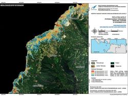 Citra Satelit Potensi Daerah Terdampak Tsunami Selat Sunda