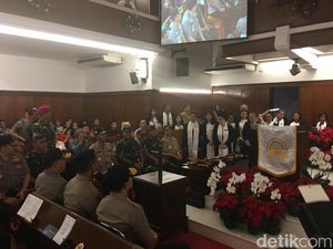 Pastikan Keamanan Misa Natal, Kapolri-Panglima Kunjungi Gereja BPIB