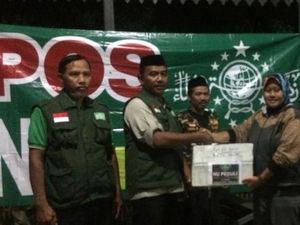 Banser Turunkan Ratusan Anggota Bantu Korban Tsunami Anyer & Lampung