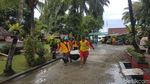 Puing Berserakan, Begini Kondisi Pantai Carita Pagi Ini