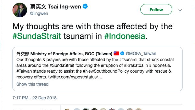 Via Twitter, Trump Hingga Bos IMF Sampaikan Duka untuk RI