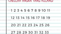 Angka berapa yang hilang ya? Foto: detikHealth