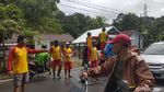Puing Berserakan, Begini Kondisi Pantai Carita Pagi Ini