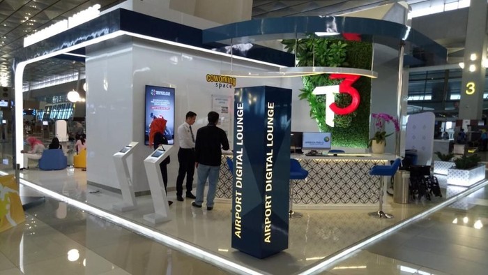 Bandara Soetta Kini Dilengkapi Airport Digital Lounge