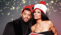 Ciara dan kekasihnya, Russel Wilson yang terlihat makin mesra. Dok. Instagram