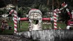 Foto: Taman Sinterklas yang Menyeramkan