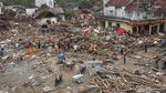 Kepanikan Warga Sumur Dengar Ombak Naik