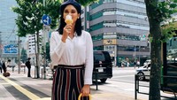 Wanita yang lahir pada 24 September 1898 itu juga penyuka es krim. ill stop the world and melt with you, tulisnya. Foto: Instagram piawurtzbach