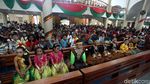 Rayakan Natal, Gereja Kampung Sawah Bernuansa Betawi