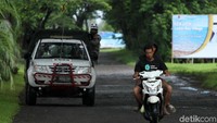 Kemudian warga dihimbau untuk menuju ke dataran tinggi.