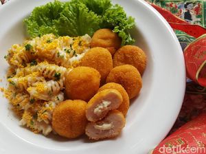 Resep Pasta: Fusili Creamy Sauce with Egg Yolk and Fiesta Honey Mustard