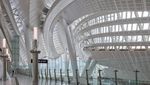 Bukan Bandara, Ini Stasiun Kereta Cepat di Hong Kong
