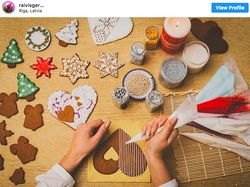 Potret Kue Natal Instagrammable dari Berbagai Negara